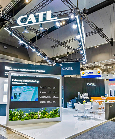 寧德時代_澳大利亞展臺搭建